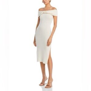 MILLY
Ronan Off The Shoulder Twist Dress